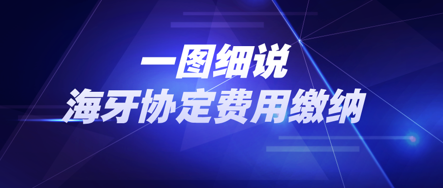 一图细说海牙协定费用缴纳