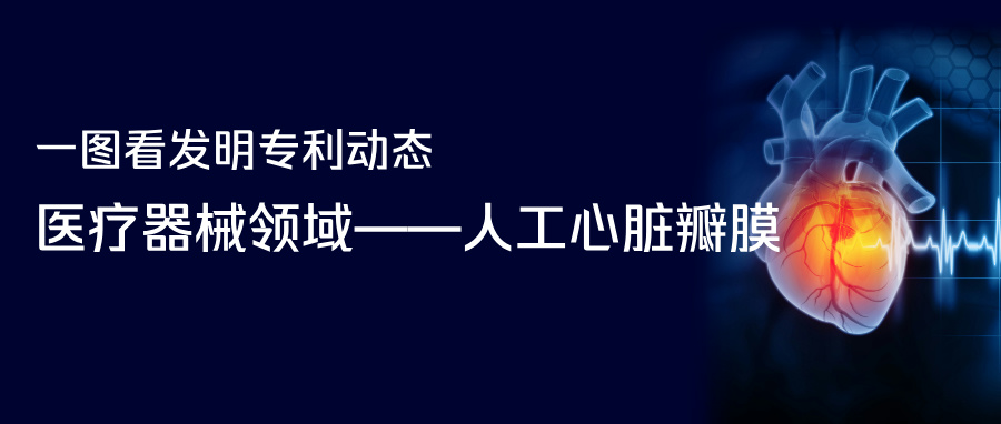 一图看发明专利动态｜医疗器械领域——人工心脏瓣膜