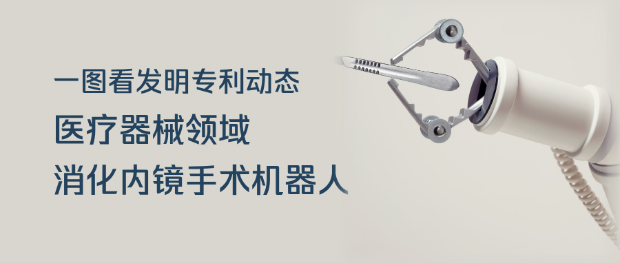  一图看发明专利动态｜医疗器械领域——消化内镜手术机器人